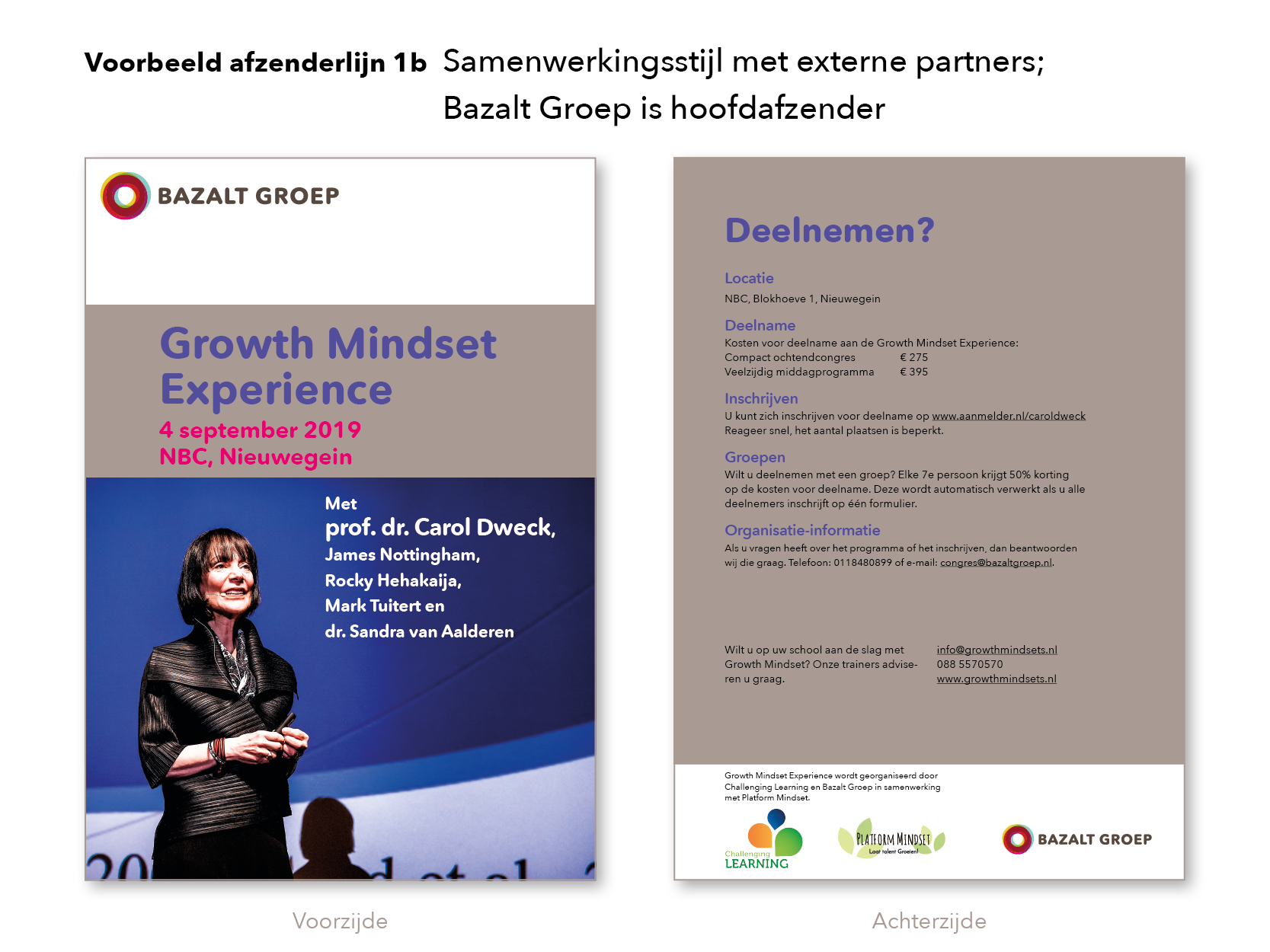 Voorbeeld afzenderlijn 1b